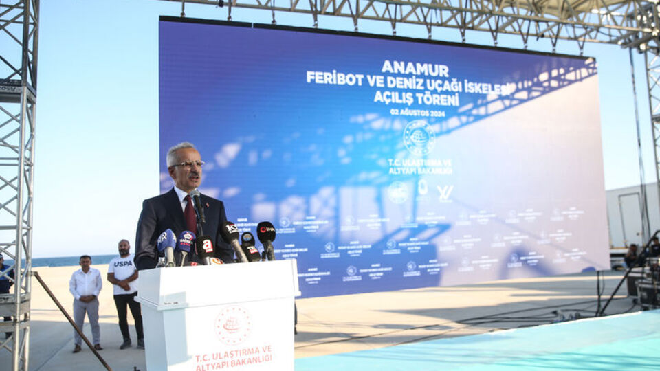 Türkiye-KKTC arasındaki en kısa mesafeli deniz rotası