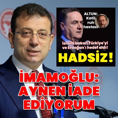 İmamoğlu'ndan sert yanıt
