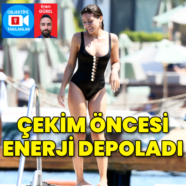 Çekim öncesi enerji depoladı