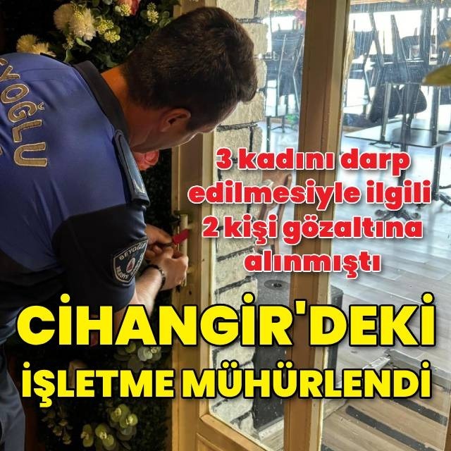 O işletme mühürlendi