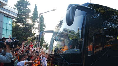 Galatasaray, stada hareket etti!