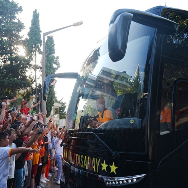 Galatasaray, stada hareket etti!