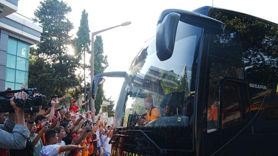 Galatasaray, stada hareket etti!