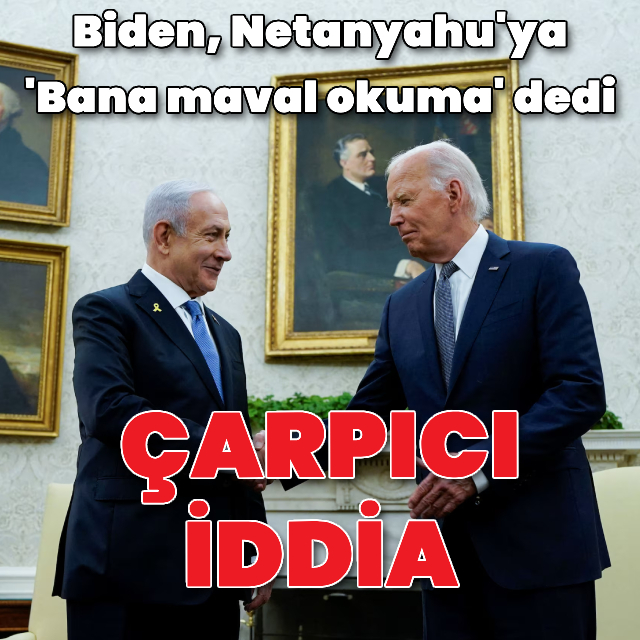 'Bana maval okuma dedi' iddiası