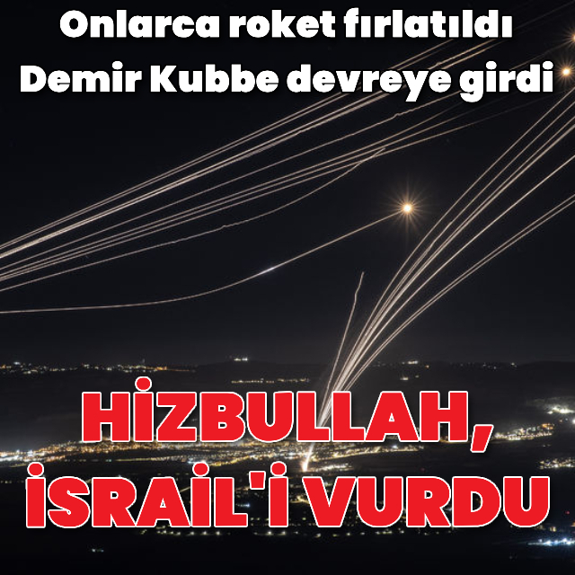 Hizbullah, İsrail'i vurdu