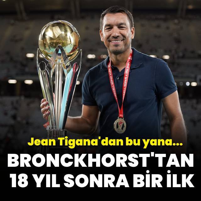 Van Bronckhorst'tan 18 yıl sonra bir ilk!