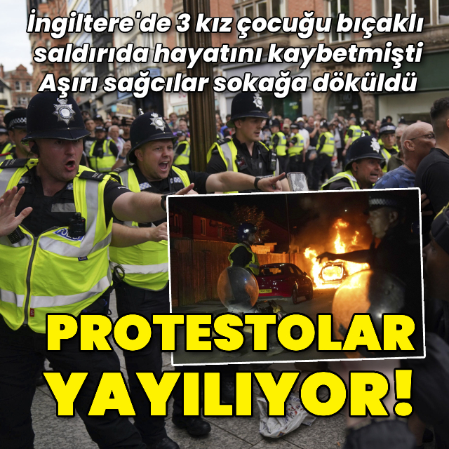 İngiltere'de protestolar yayılıyor! Neler oluyor?