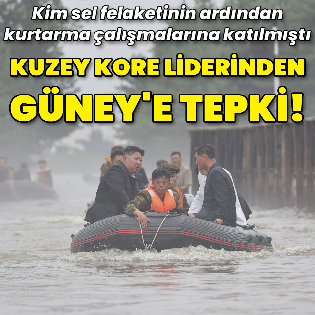 Kuzey Kore lideri Kim'den Güney'e tepki!