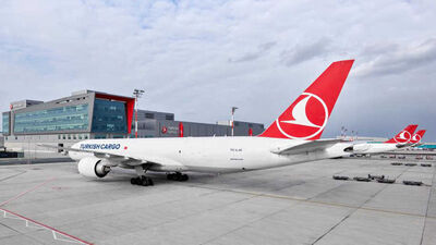 Dünyadaki her 20 hava kargodan biri Turkish Cargo'nun
