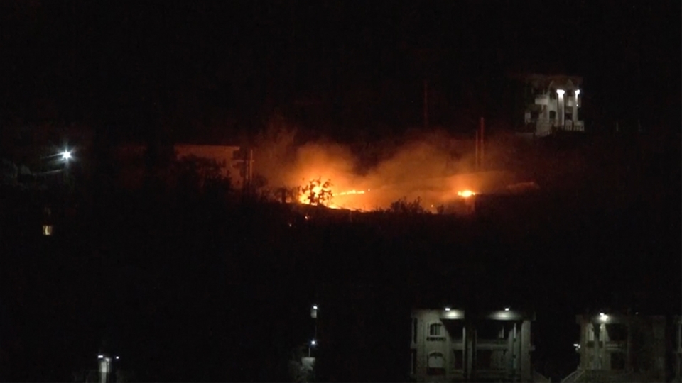 İsrail'in kuzeyine füze ve SİHA saldırısı