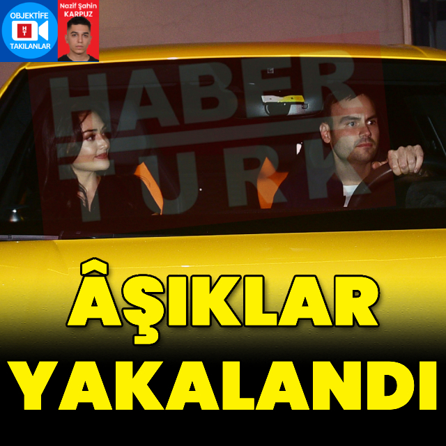 Âşıklar yakalandı