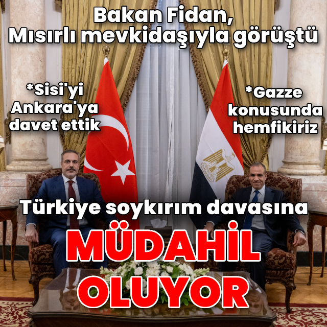 Türkiye soykırım davasına müdahil oluyor
