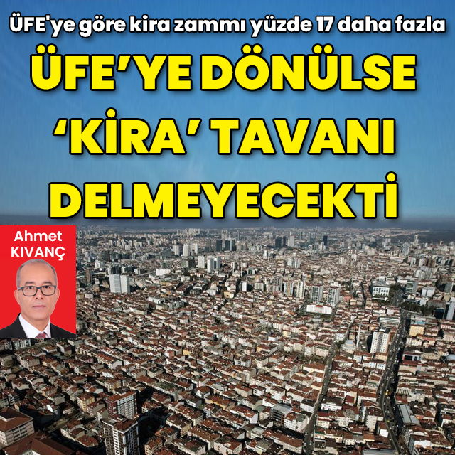 Kira tavanında yeniden ÜFE zamanı