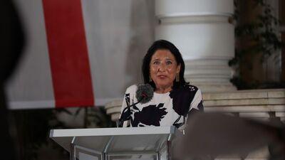 Zurabişvili'den Rusya açıklaması