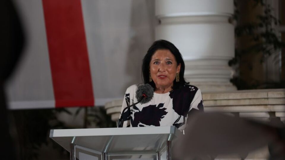 Zurabişvili'den Rusya açıklaması