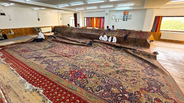 Türkiye'nin yurt dışındaki en büyük halısı