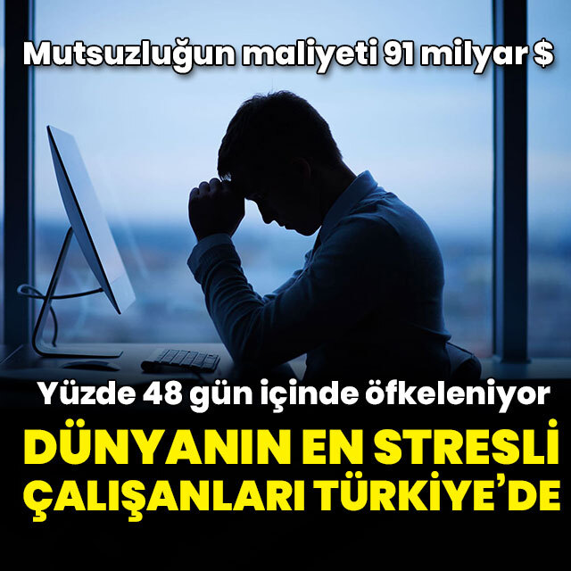 Mutsuzluğun maliyeti 91 milyar dolar