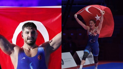 Milli güreşçilerimiz Paris yolcusu