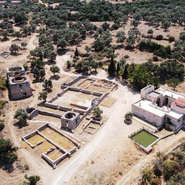 Menteşeoğulları Beyliği döneminden sarnıç bulundu