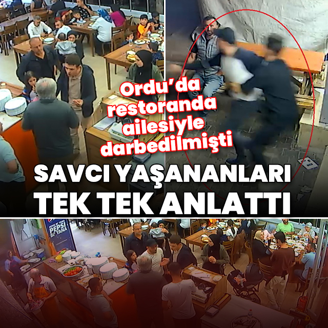 Savcı ve ailesine restoranda darp: Savcı Koca yaşananları anlattı