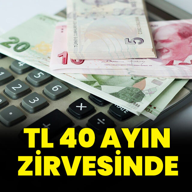 TL'nin reel değeri 40 ayın zirvesinde