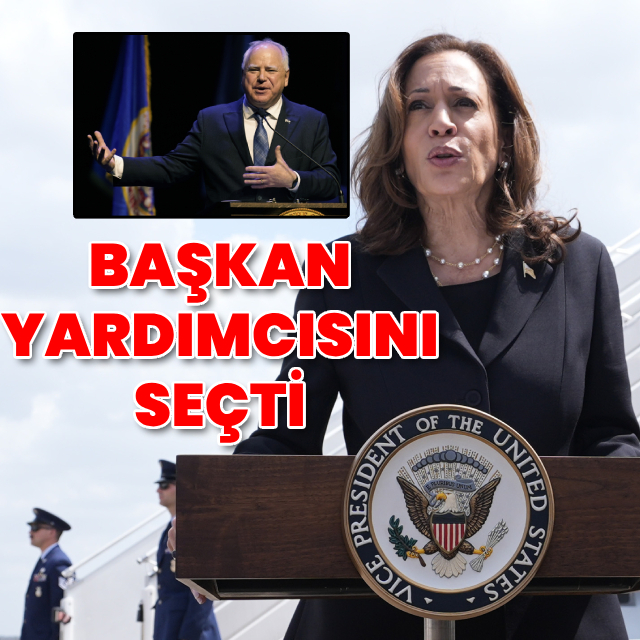 Kamala Harris, yardımcısını seçti
