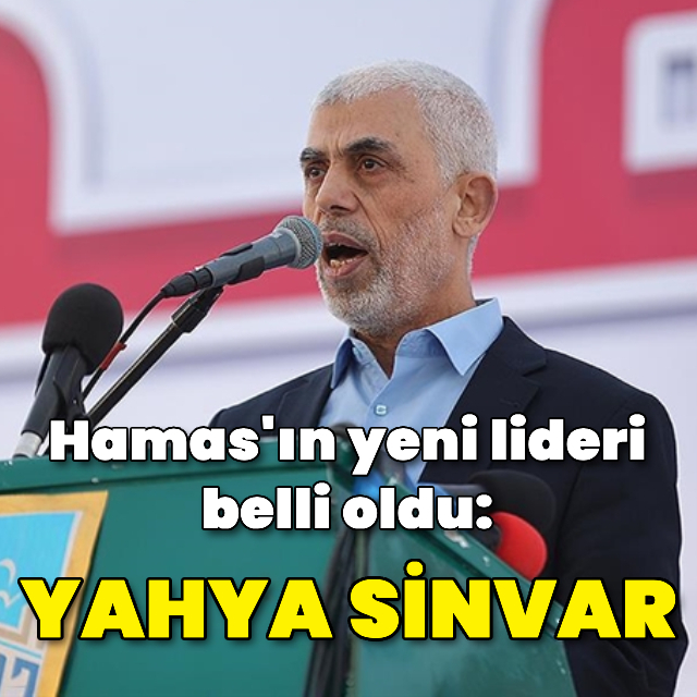 Hamas'ın yeni lideri Yahya Sinvar