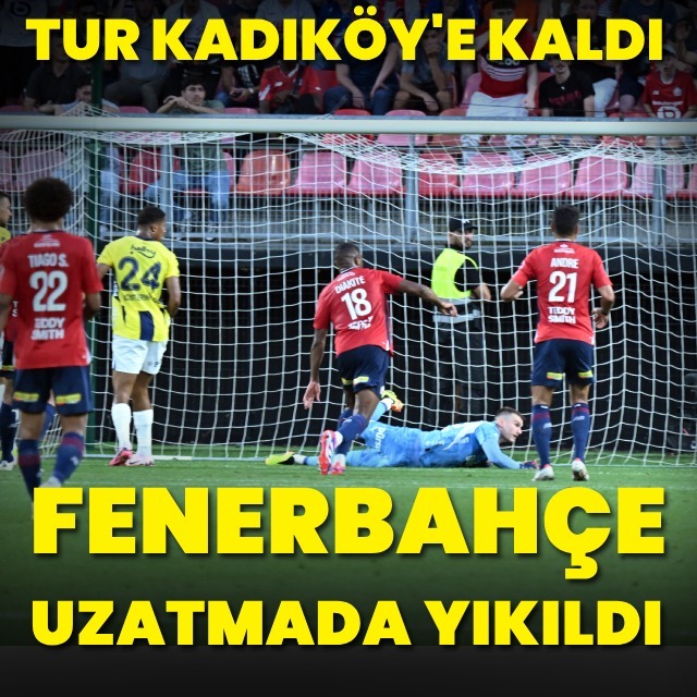 Fener uzatmada yıkıldı!