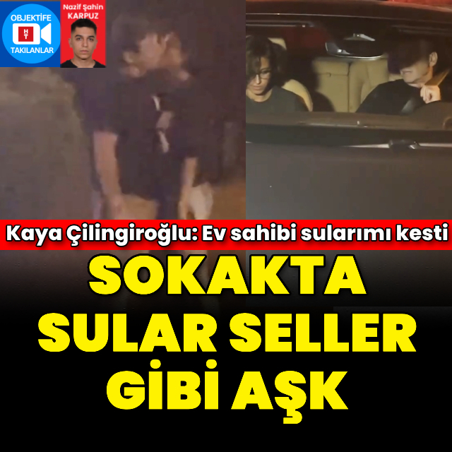 Sokakta sular seller gibi aşk