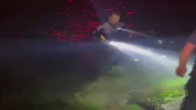 Dengesini kaybedip tekneden denize düştü!