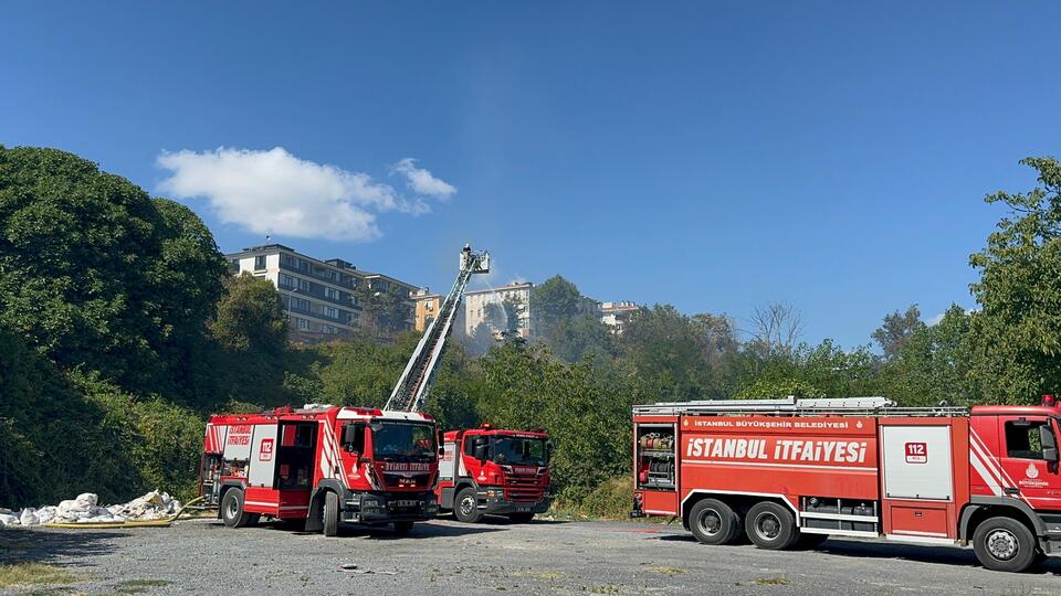 İstanbul Avcılar'da korkutan yangın