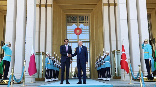 Katar Emiri Ankara'da
