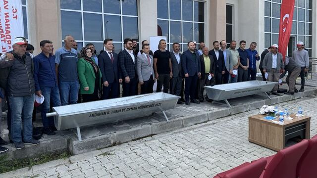 Ardahan'da hayvancılığa sıvat desteği
