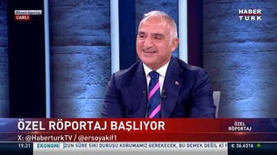 Bakan Ersoy'dan Habertürk'e açıklamalar