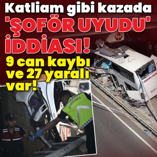 Otobüs üst geçidin ayağına çarptı! Ölü ve yaralılar var