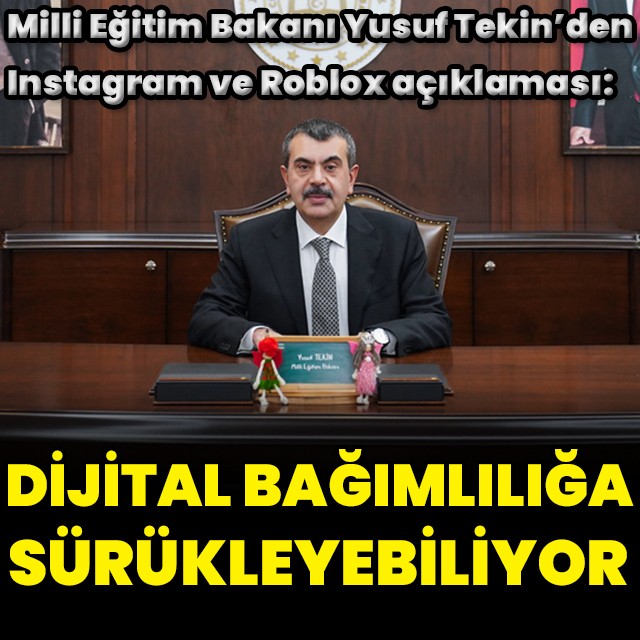 Bakan Tekin'den engelleme açıklaması