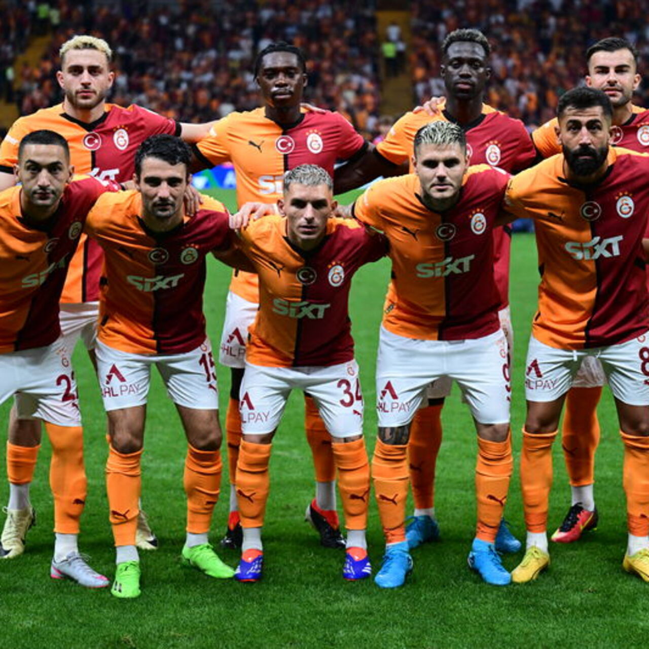 G.Saray'ın ilk 11'inde 3 Türk futbolcu!