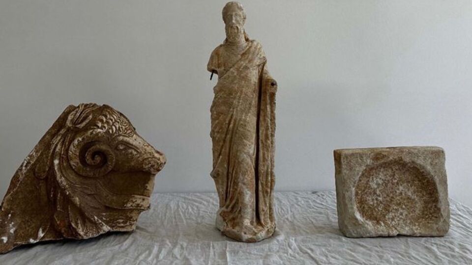 Kral Hekatomnos'un heykeli ele geçirildi