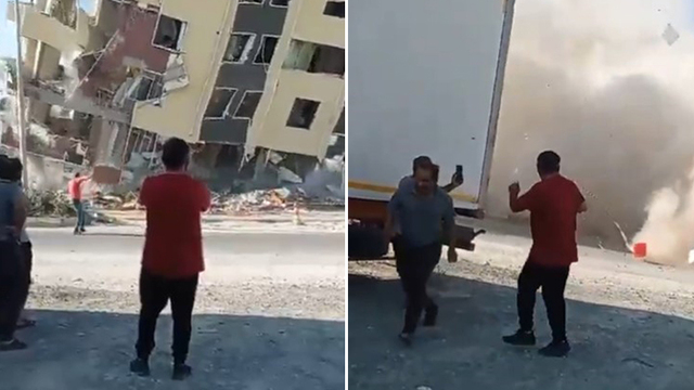 Yürekleri ağza getiren yıkım