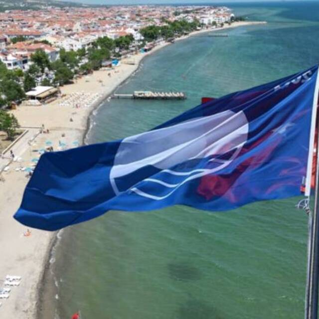 Şarköy'de 2 plaja daha mavi bayrak