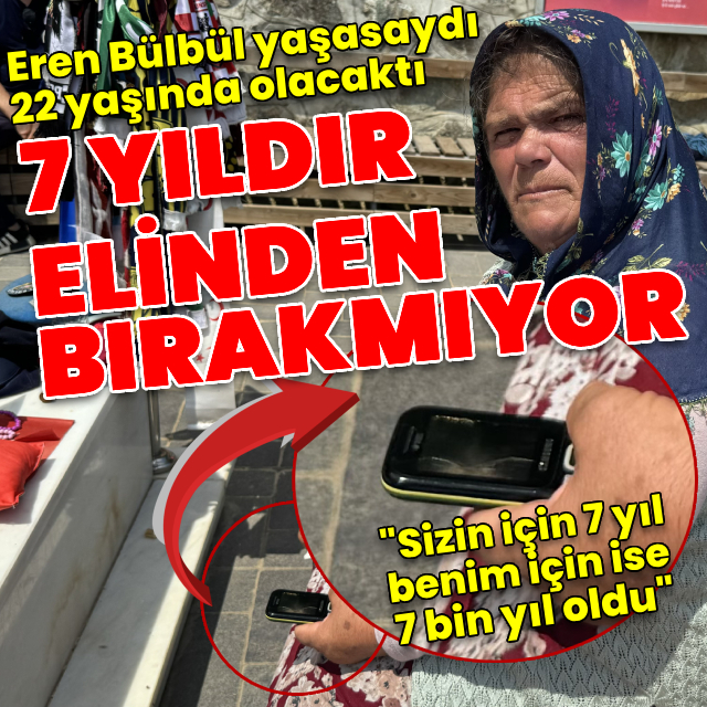 7 yıldır yanından ayırmıyor! "Sizin için 7 benim için 7 bin yıl"
