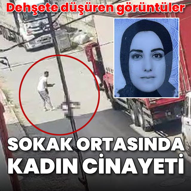 Arnavutköy'de sokak ortasında kadın cinayeti! Tutuklandı