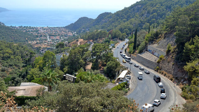 Fethiye'de kilometrelerce kuyruk