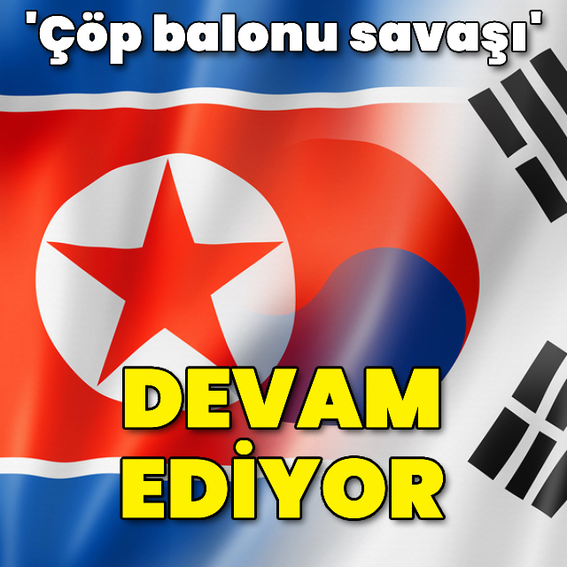 'Çöp balonu savaşı' devam ediyor