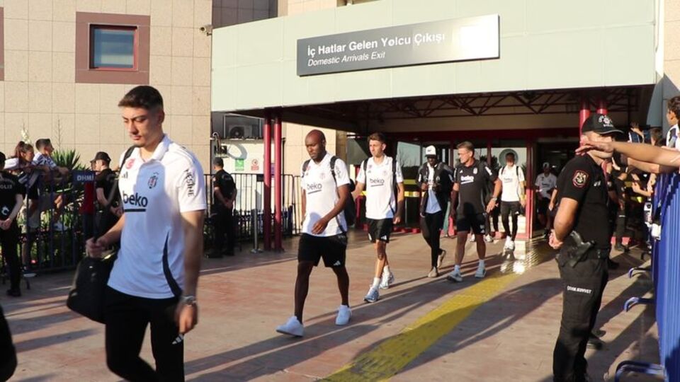 Beşiktaş kafilesi, Samsun'da