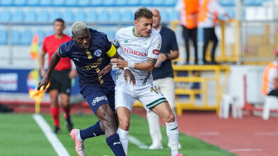 5 gollü maçta kazanan Konyaspor