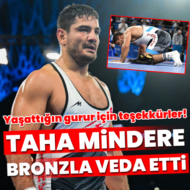Taha Akgül mindere bronzla veda etti!