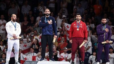 Güreşte finaller yapıldı