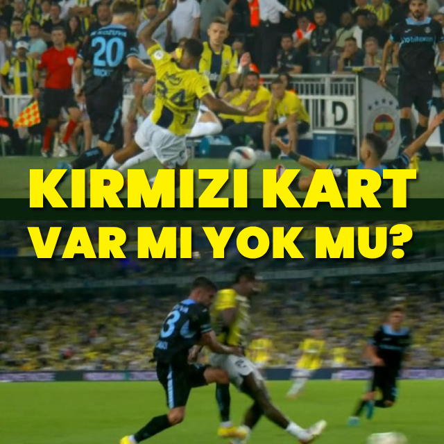 Kırmızı kartlar atlandı mı?