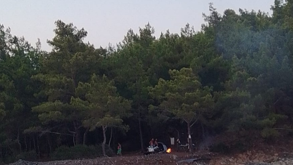 Ormanda mangal yakanlara 50 bin lira ceza